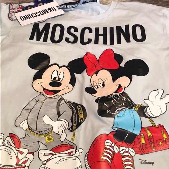 moschino disney shirt